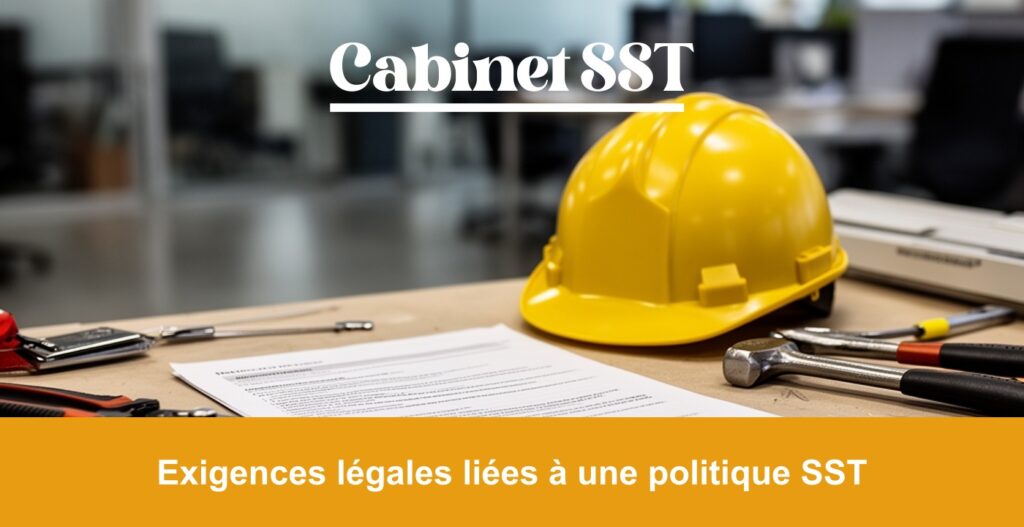 Exigences légales liées à une politique SST