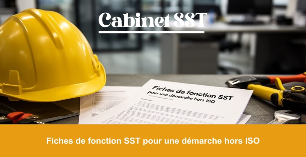 Fiches de fonction SST pour une démarche hors ISO