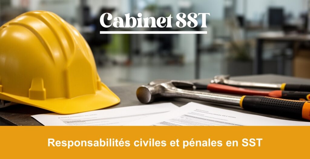 Responsabilités civiles et pénales en SST